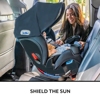 Evenflo All4Stages Slim Plus Canopy 4-in-1 Convertible Car Seat - Howell Black (LOCAL PICKUP ONLY)