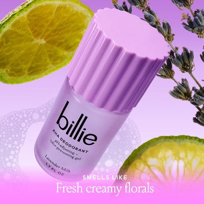 Billie AHA Gel Deodorant Lavender Milk - 1.7 fl oz