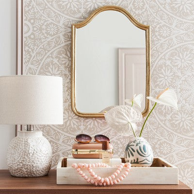 Cadiz Medallion Peel & Stick Wallpaper Beige - Opalhouse: Removable, Self-Adhesive, Bohemian, Stain-Resistant