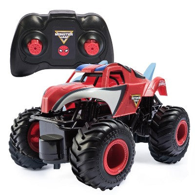 Monster Jam Marvel The Amazing Spider-Man RC Monster Truck 1:24 Scale