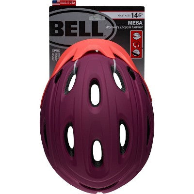 Bell Mesa Adult Bike Helmet - Burgundy