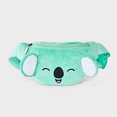 Girls' Squishmallows Kevin Belt Crossbody Bag - Green