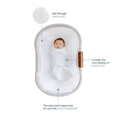 HALO Innovations Bassinest Insert Sleeper Accessories 2.0 - Newborn