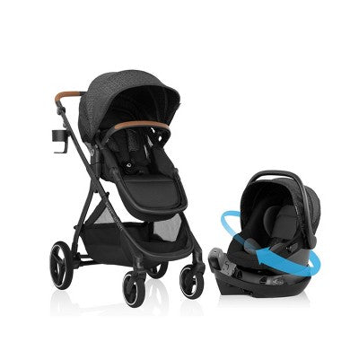 Evenflo Shyft Intuiti Travel System Featuring Revolve180 LiteMax NXT - Black Shale (LOCAL PICKUP ONLY)