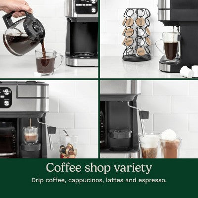 Cuisinart Coffee Center 12 Cup 4-in-1 Combination Espresso and Coffeemaker Stainless Steel (LOCAL PICKUP ONLY)
