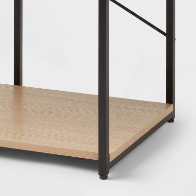 11" 4 Cube Storage Shelves - Brightroom: Modular Storage Furniture, Anti-Tip, Paper Laminate, Powder-Coated Steel (LOCAL PICKUP ONLY)