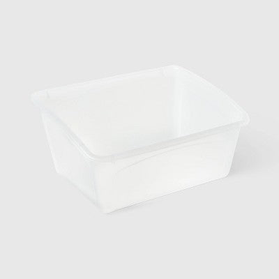 Large Storage Bin Clear - up&up