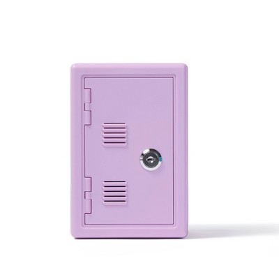 57oz Mini Safe Key Lock Lockboxes Purple - Bullseye's Playground