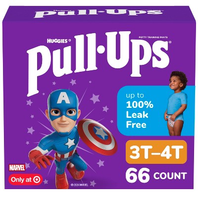 Pull-Ups Boys' Learning Designs Training Pants Econ+ Pack - Size 3T-4T - 66ct