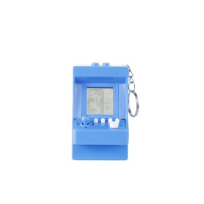 Vivitar Mini Arcade Game Keychain - Blue: Educational Handheld Game for Kids Age 6+