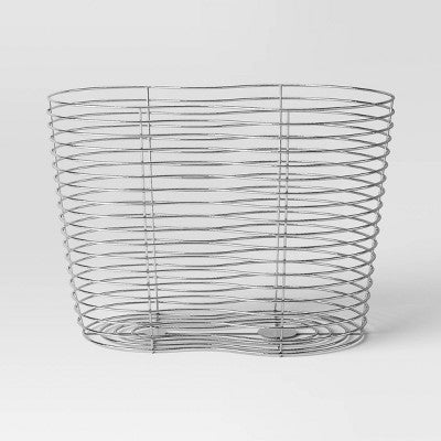 Metal Basket Silver - Threshold