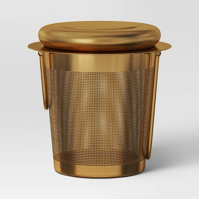 Loose Leaf Strainer Tea Accessory Gold - Threshold