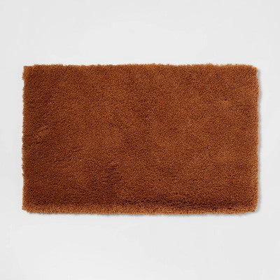 21"x34" Spa Plush Bath Rug Caramel - Threshold