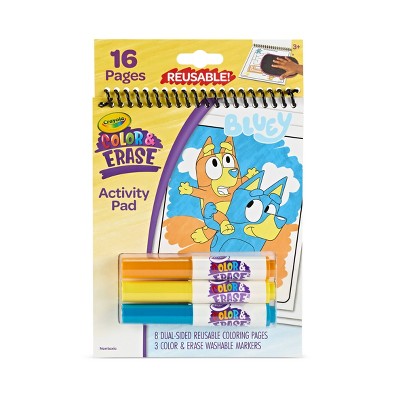 Crayola Bluey Color & Erase Reusable Activity Pad