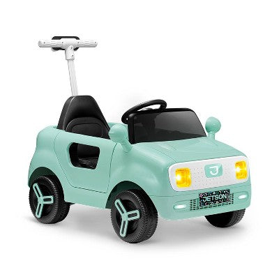 Jetson Mako Electric Motor Assist Ride-On Push Car - Green: Remote Control, Charger Included (LOCAL PICKUP ONLY)