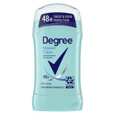 Degree Antiperspirant Deodorant Shower Clean, 1.6 oz