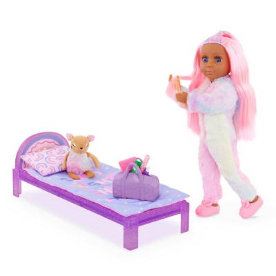 Glitter Girls 14" Doll with Bed Rafa & GG Bedtime Playset