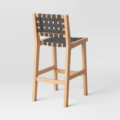 Colton 2pk Bar Height Strapping Dining Chairs - Threshold designed with Studio McGee (LOCAL PICKUP ONLY)