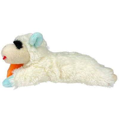 Multipet Easter Lamb Chop with Carrot Dog Toy - 8"