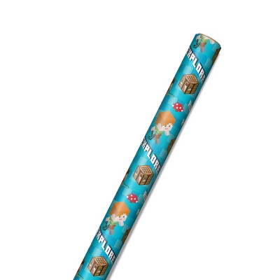 Hallmark Minecraft Gift Wrapping Paper (LOCAL PICKUP ONLY)
