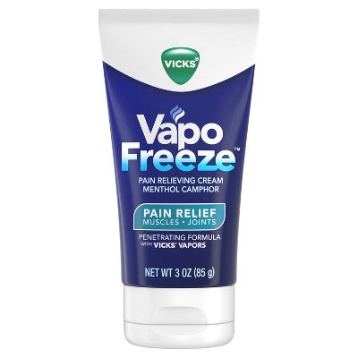 Vicks Vapo Freeze Pain Reliever Cream - 3oz
