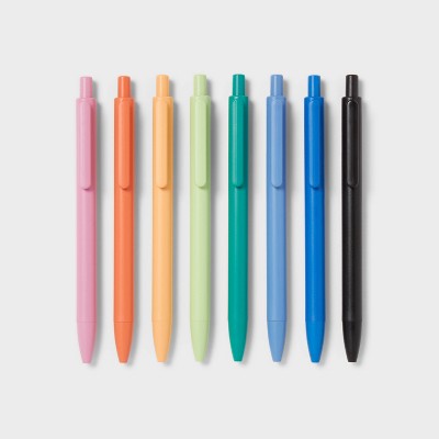 8pk Colored Gel Pens - Spritz