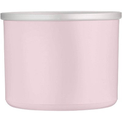 Cuisinart Automatic Frozen Yogurt Ice Cream & Sorbet Maker Pink: 20 Min Cycle, 3-Year Warranty