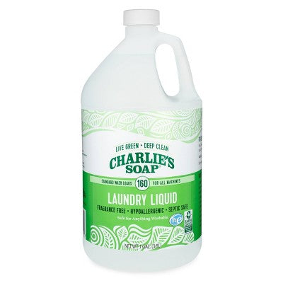Charlie's Soap Liquid Laundry Detergent - 128oz