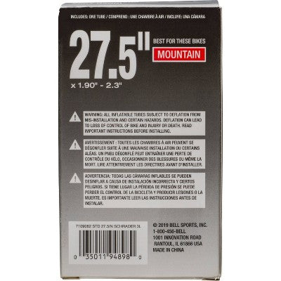 Bell 27.5" Standard Bike Tube