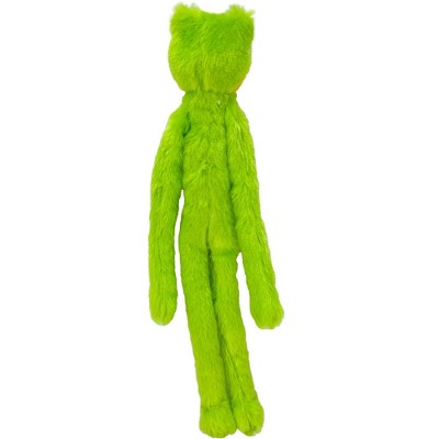 Multipet Minipet Swingin Slevin Frog Plush Dog Toy