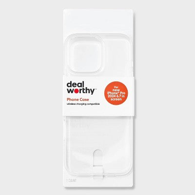 Apple iPhone 16 Pro Max Case - dealworthy Clear