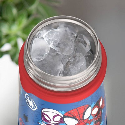 Thermos 10oz Stainless Steel Straw Bottle - Spidey