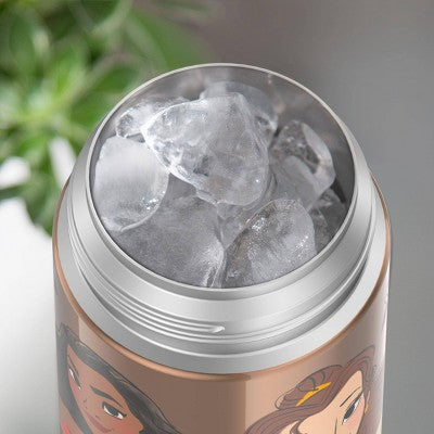 Thermos Kids' 12oz Stainless Steel FUNtainer Water Bottle- Beige Princess