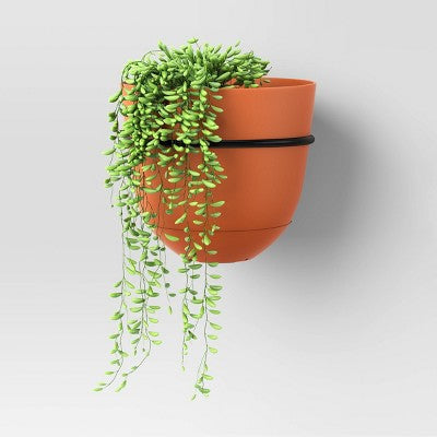 4pc Planter Steel Brackets Black 0.68'x0.72'x0.28' - Room Essentials