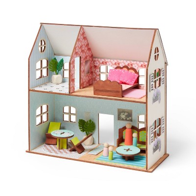 Make -Your -Own Doll House Craft Kit - Mondo Llama