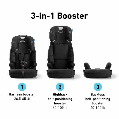 Graco Tranzitions 3-in-1 Harness Booster Car Seat - Proof (LOCAL PICKUP ONLY)