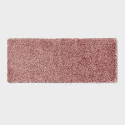 24"x60" Spa Plush Bath Rug Mauve - Threshold