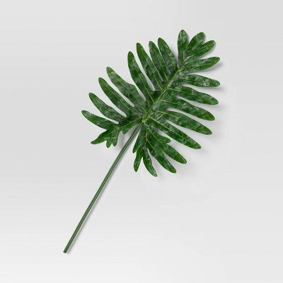 Philodendron Artificial Leaf Branch - Threshold (LOCAL PICKUP ONLY)