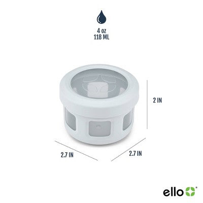 Ello 6pk Plastic Condiment Food Storage Containers