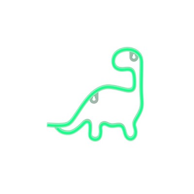 GEMS 'Dinosaur' Novelty Neon Wall Light - Green