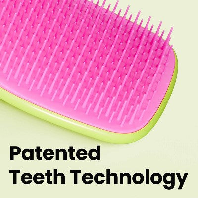 Tangle Teezer Naturally Curly Detangling Hair Brush - Green/Pink