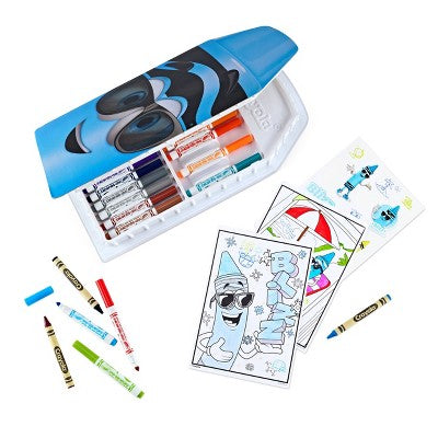 Crayola Limited Edition Character Art Case Blue