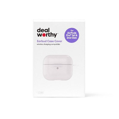 Apple AirPods Pro (1/2 Generation) Case - dealworthy Clear