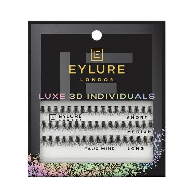 Eylure 3D Luxe Individuals False Eyelashes - 51ct