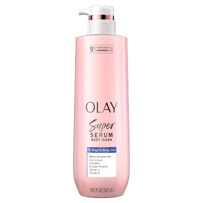 Olay Super Serum Body Wash for Rough and Bumpy Skin - 18.5 fl oz