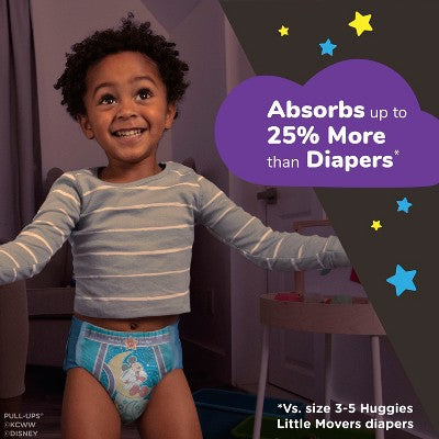 Pull-Ups Night Time Disposable Training Pants Super Pack - 5T-6T - Boy - 44ct