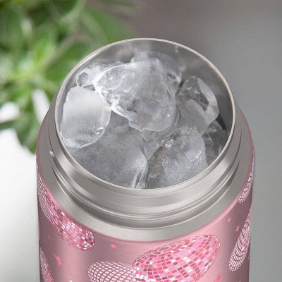 Thermos 16oz FUNtainer Water Bottle - Pink Disco