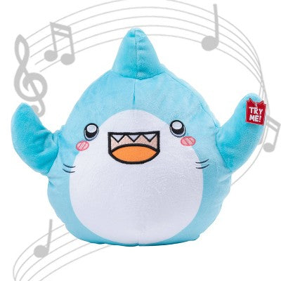 LankyBox Thicc Shark 11" Plush with Sound