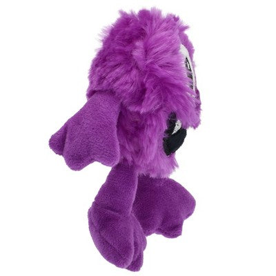 Multipet Minipet Plush Monster Dog Toy - Purple