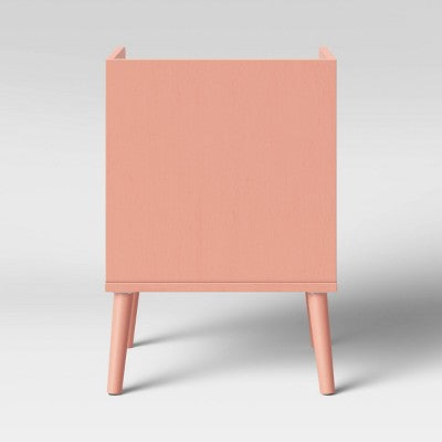 Rattan & Wood KD Kids' Nightstand Rose Pink - Pillowfort (LOCAL PICKUP ONLY)